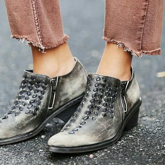 Free People Shoes - Free People Indio braided leather bootie